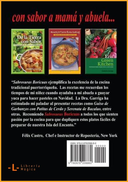 Sabrosuras Boricuas Recetas criollas con un toque moderno