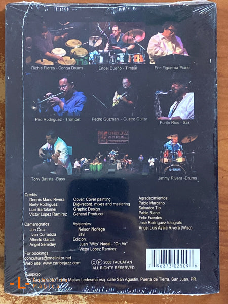Caribe Jazz- Tacuafan live at Teatro Francisco Arriví DVD