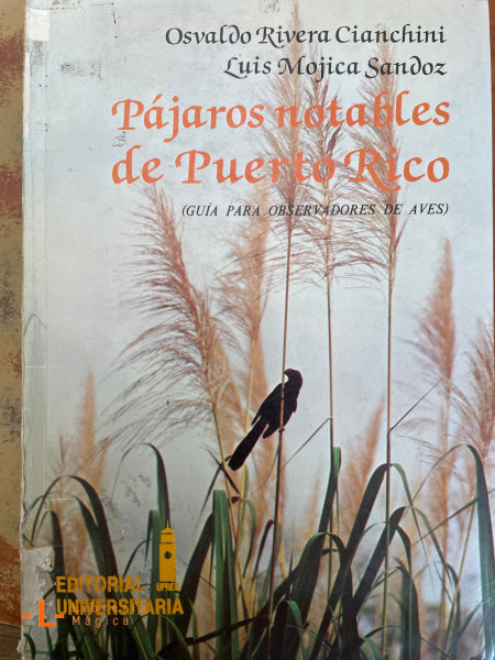 Pájaros notables de Puerto Rico (Guía para observadores de