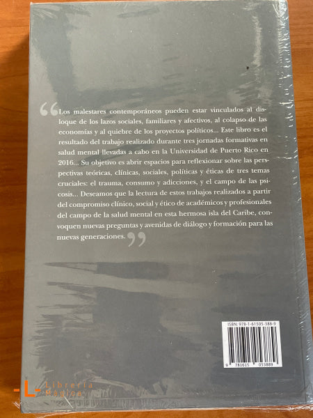 Trauma Consumo y Adicciones Psicosis Reflexiones sobre algunos malestares contemporáneos